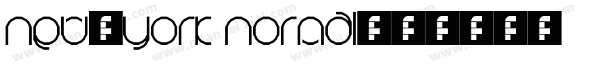 New-York Normal字体转换